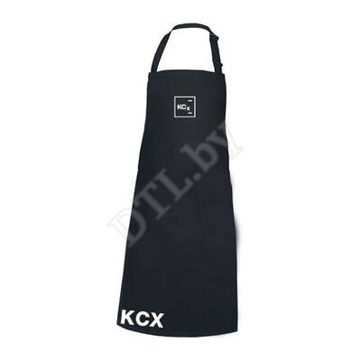 Kochschürze KCX schwarz Рекламный фартук Koch-Chemie