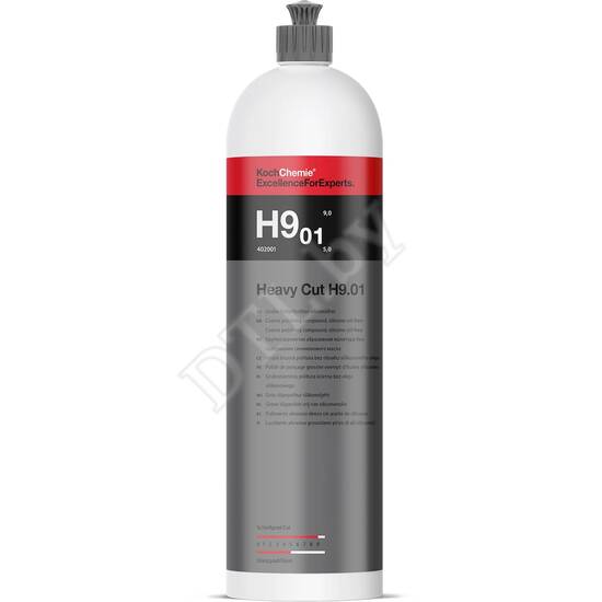 Heavy Cut H9.01 Крупнозернистая абразивная полировальная паста без силикона Koch-Chemie 1 л
